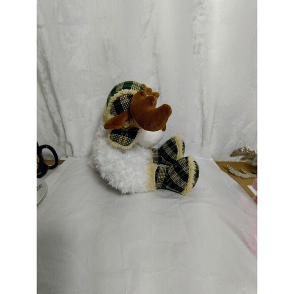 Dan Dee Collectors Choice 17inch Cuddly 2012 White Moose Plush - Picture 8 of 12